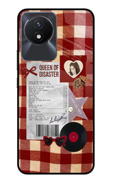 Queen of Disaster Vivo Y02/Y02T Glass Case